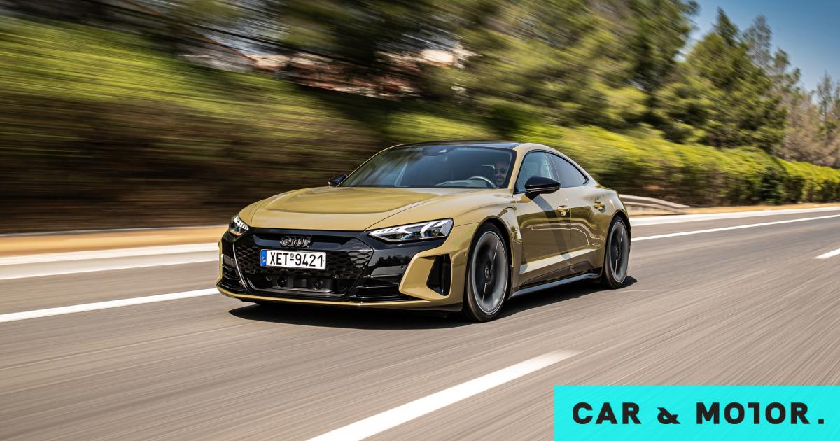 Δοκιμάζουμε στην Ελλάδα το Audi E-tron GT των 530 ίππων | Carandmotor.gr